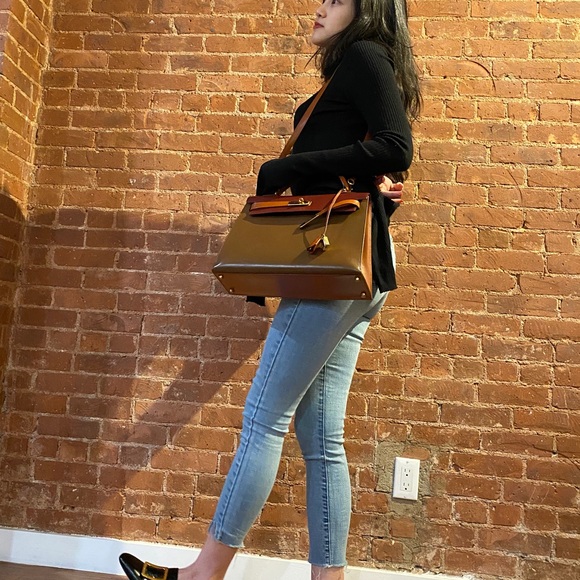 Hermès Kelly 32 Tri-Color; Vintage - Picture 5 of 8